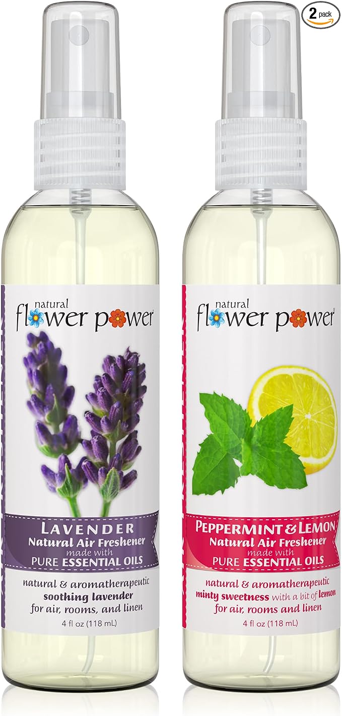 Natural Flower Power Air Freshener Spray by NaturalFlowerPower