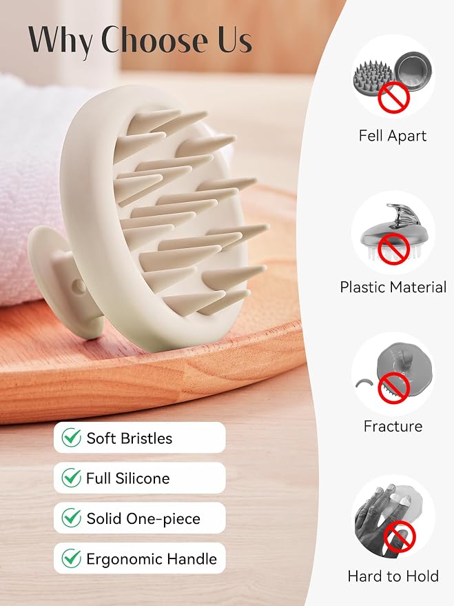 HEETA Scalp Massager Hair Growth, Scalp Scrubber - Image 4
