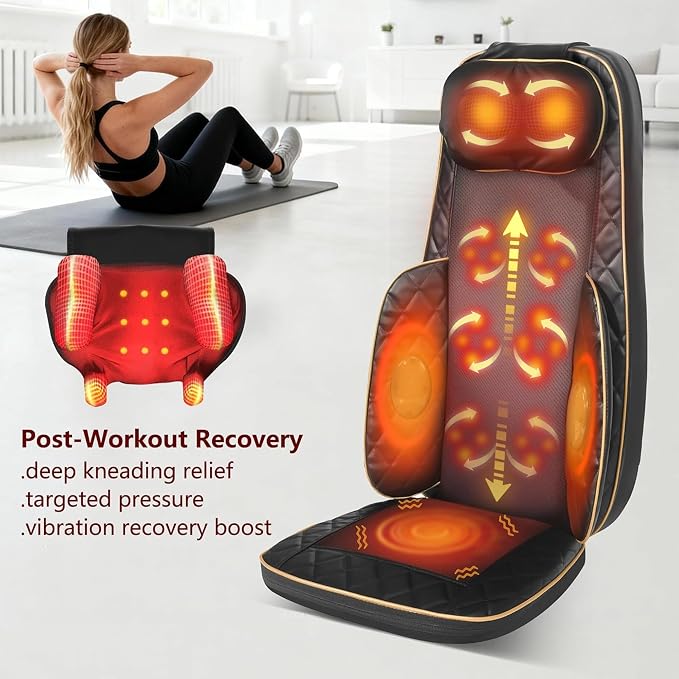 Neck and Back Massager with Heat - Image 3