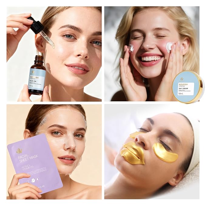 Mother's Day Gifts for Mom, Bath and Body Gifts Basket Set for Women, - Image 6