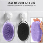 RamPula Silicone Body Scrubber, Silicone Loofah, Quick-Dry Exfoliating Body - Image 3
