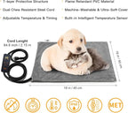 Toozey Small Pet Heating Pad, 6 Adjustable Temperature Dog Cat Heating Pad - Image 2