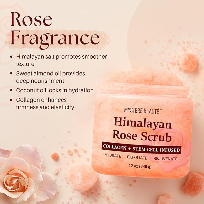 MYSTÉRE BEAUTÉ Himalayan Salt Body Scrub - Image 3