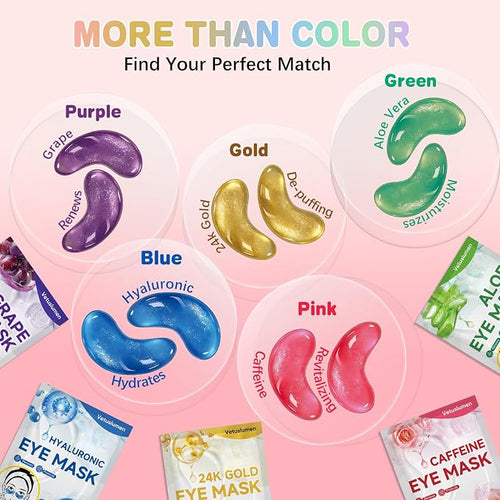 120 Pairs Under Eye Patches for Puffy Eyes and Dark Circles - Image 2