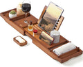 XcE Bamboo Bathtub Caddy Tray by XCE