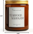 Mahogany & Teakwood Highly Scented Candles - Image 9