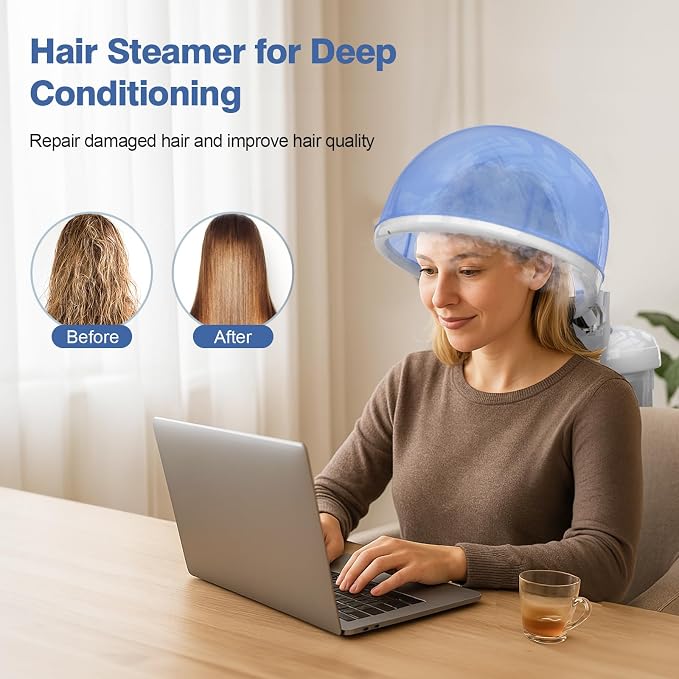 Hair Steamer Kingsteam 2 in 1 Ozone Facial Steamer, Design - Image 2