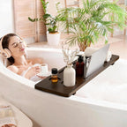 Teak Bathtub Tray - Image 2