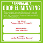 Peppermint Odor Eliminating Highly Fragranced Candle - Image 4
