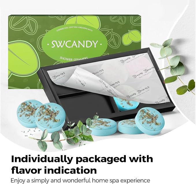 SWCANDY Shower Steamers Aromatherapy Birthday Gifts - Image 2
