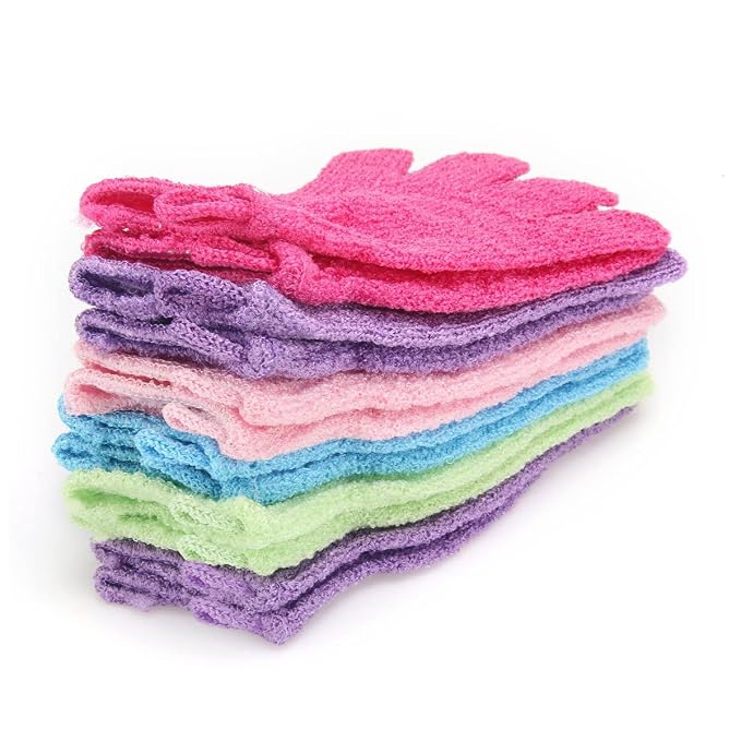 12 Pcs Exfoliating Shower Bath Gloves - Image 9