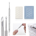 Pre-treatment Cuticle Pusher, Russian Prep Nail Pushers, Dual Ended Cuticle by HaimiLiyaHome