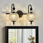 Piepooye Vintage Bathroom Light Fixtures Black Vanity Light by Piepooye