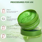 Aero Zen Aloe Vera Eye Mask- 60 PCS Aloe Vera Under Eye Patches-Under Eye - Image 8