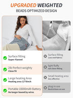 Vofuoti Portable Heating Pad, Cordless Weighted Heating Pads - Image 5