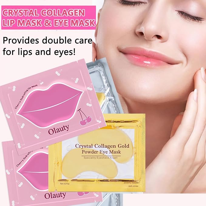 30 Pairs Lip Mask & Eye Mask, Under Eye Patches - Image 6