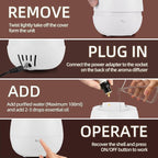 Humidifiers for Bedroom, Quiet Cool Mist Humidifier for Baby, Small Essential - Image 6