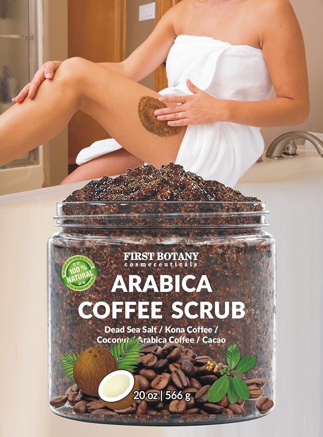 First Botany Cosmeceuticals, 100% Natural Arabica Coffee Scrub - Image 3