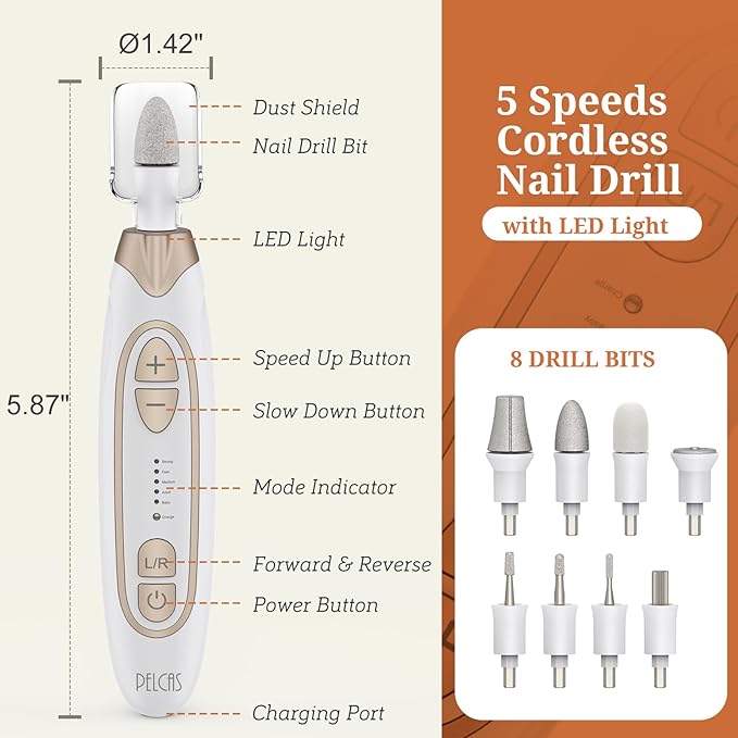 PELCAS Electric Toenail Grinder - Image 6