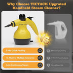 TICYACK Handheld Steam Cleaner, Steam Cleaner - Image 3