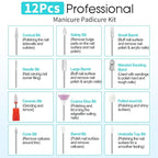 Electric Nail Drill, Professional Manicure Pedicure Kit, Cordless Electric Nail - Image 8