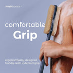 MainBasics Back Scrubber for Shower, Long Handle Body Brush - Image 7