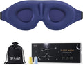 MZOO Luxury Sleep Eye Mask for Side Sleeper Men Women, Zero Eye Pressure 3D by MZOO