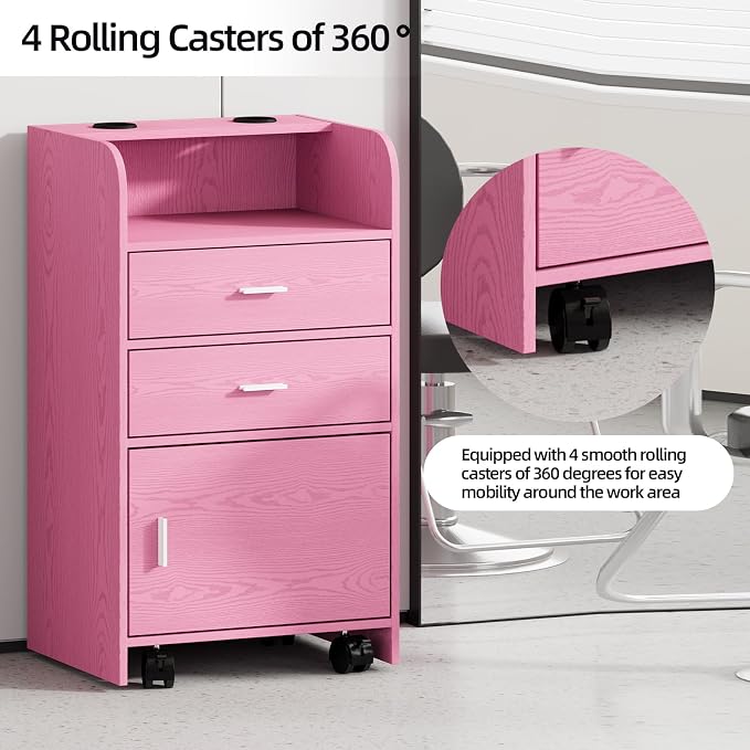 4ever2buy Salon Station for Hair Stylist, Salon Trolley Cart - Image 5