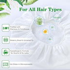 Shampoo Caps No Rinse, 12 Pack Waterless Shampoo Caps - Image 4