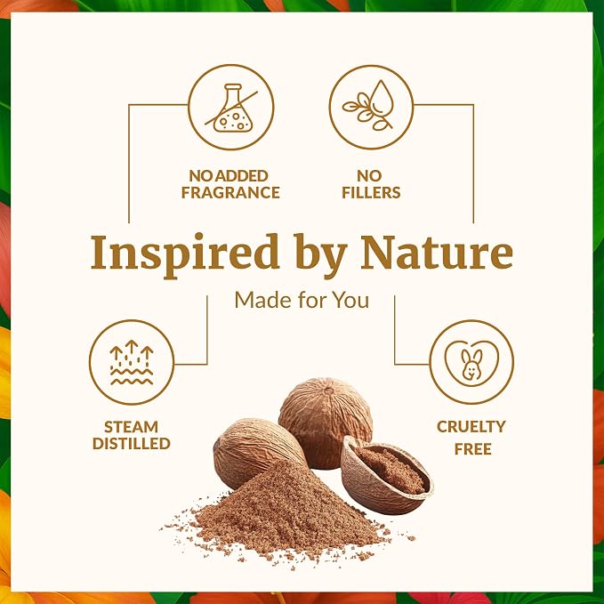 SVA Nutmeg Essential Oil – 4 Fl Oz – 100% Natural Nutmeg Oil - Image 3