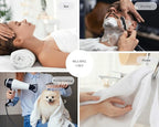 GOLD TEXTILES 60 White Economy Bath Towels Bulk Cotton Blend - Image 5