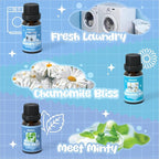 ARVIDSSON Laundry Collection Essential Oil Set, Natural Clean Essential Oils - Image 4