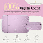 Curlfriend Collective Cotton Cloud T-Shirt Hair Towel Duo – Lilac Locks Hair - Image 3