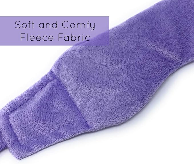 Weighted Lavender Eye Mask for Sleeping, Relaxation, Meditation & Self-Care – - Image 5