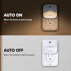 LuxLumin LED Night Lights Plug into Wall - Image 2