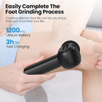 Electric Callus Remover for Feet, 2 in 1 Electric Foot File Grinder, - Image 2