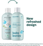 ATTITUDE Bubble Body Wash for Baby, EWG Verified, Dermatologically Tested - Image 2