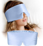 Silk Sleep Mask for Women and Men, Side Sleeper, 22 Momme Pure Mulberry Silk by Unknown
