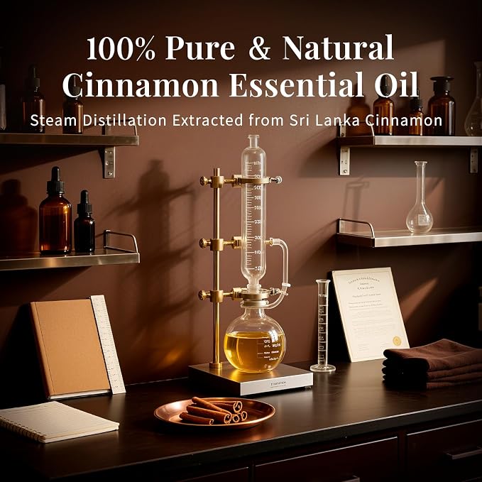 SU JUABA Cinnamon Essential Oil 4 Oz, 100% Pure Natural - Image 5