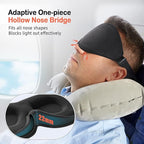 LitBear Sleep Mask for Side Sleeper Women Men, Eye Mask for Sleeping Light - Image 3