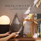 Porseme 280ml Essential Oil Diffuser Glass Color Changing Aroma Air Diffusers - Image 6