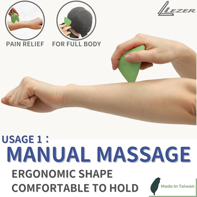 LEZER Trigger Massage Point, Manual Massage Ball, Muscle Knots Relief Tool - Image 3