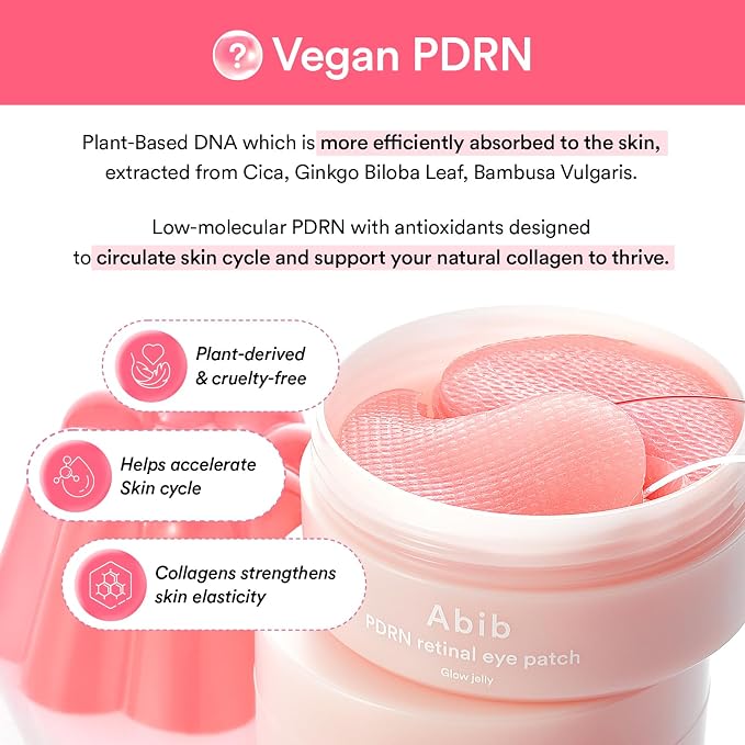 Abib Pink Me Up Pdrn 3 Step Glow Kit | Overnight Firming Jelly Mask, PDRN - Image 5