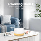 SEEDSEEL 300ML Essential Oil Diffuser, Quiet 8 Hours Operation, 7-Color LED - Image 6