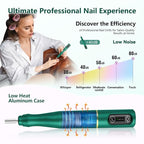 TUOBEO Cordless Nail Drill Electric Rechargeable File Kit, Professional Efile - Image 6