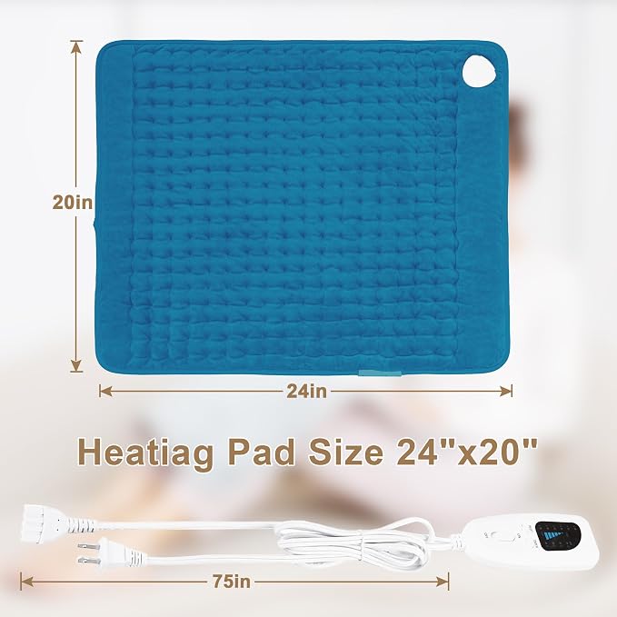 Deepsoon Heating Pad, Electric Heating Pads - Image 7