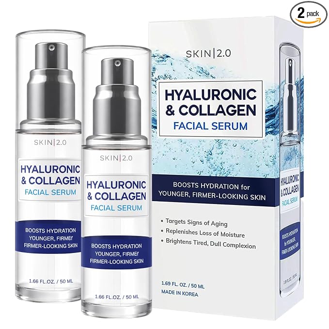 Skin 2.0 Hyaluronic Acid & Collagen Face Serum by Skin20