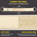2 Pack Egyptian Loofah Back Scrubber - Image 6