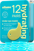 Under Eye Patches 12 Pairs of Themed Hydrogel Eye Gel Pads by EllumaBeauty