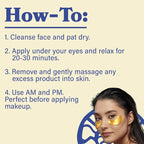 LE GUSHE Gold Under Eye Patches - Image 4